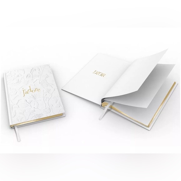 Dior J’adore White Embossed Notebook - Picture 1 of 8